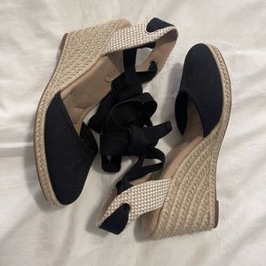 Kelly & Katie Goldie Espadrille Wedge Sandal